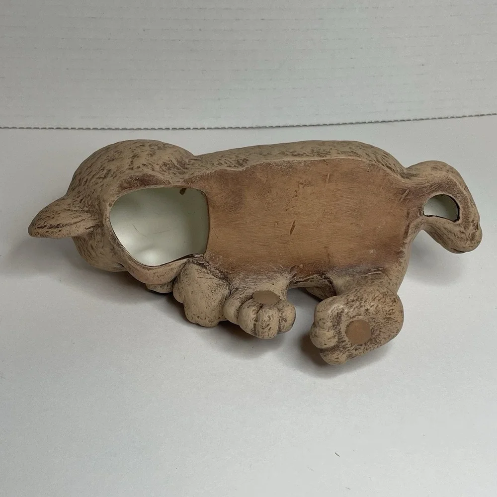 VTG Bear Ceramic Shelf Teddy Bear  Sitter  8.5